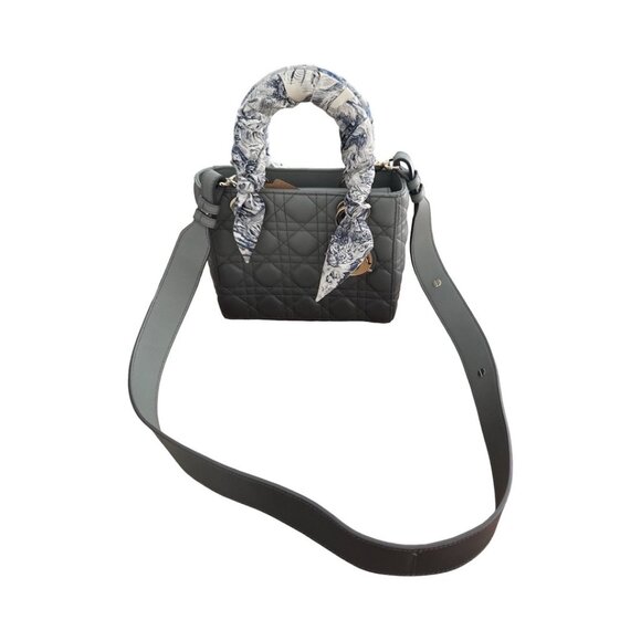 Christian Dior Cannage gradient My ABCDior Lady Dior Grey - Picture 2 of 14